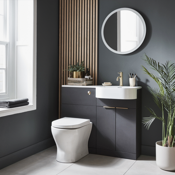 Fusion P Basin Unit Matt Dark Grey_2
