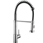 CHROME PULL OUT KITCHEN MIXER TAP_1
