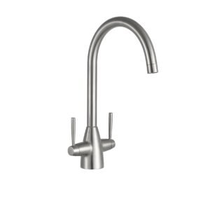 MONO SINK MIXER BRUSHED STEEL_1