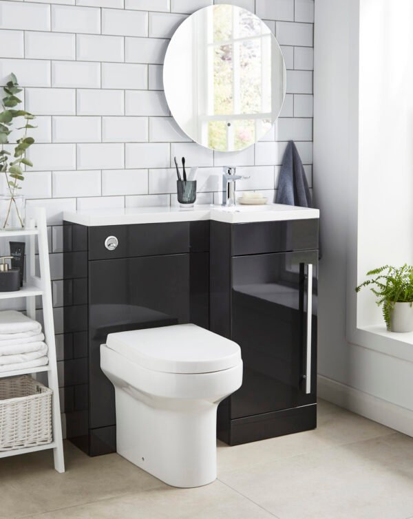 Matrix 900mm Basin Unit Storm Grey Gloss_1