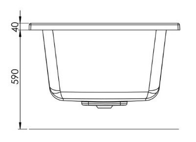 Trojan Solarna Linear Super Deep End Panel White