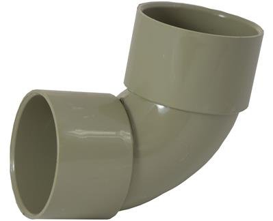 WASTE SW 50mm 90 Deg Swept Bend GRY DB2-OG