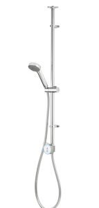 Aqualisa Quartz 23 Blue Smart Digital Shower Exposed (Gravity Pumped) - Chrome