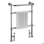 Burlington Trafalgar Radiator - Chrome & White