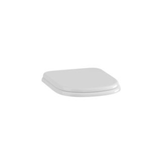 Burlington Riviera Soft Close Seat - Chrome Hinges