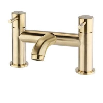 Ottone Bath Filler Brushed Brass
