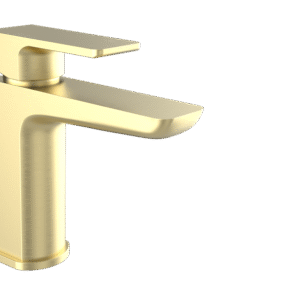 Kolt Mono Basin Mixer Brushed Brass_1