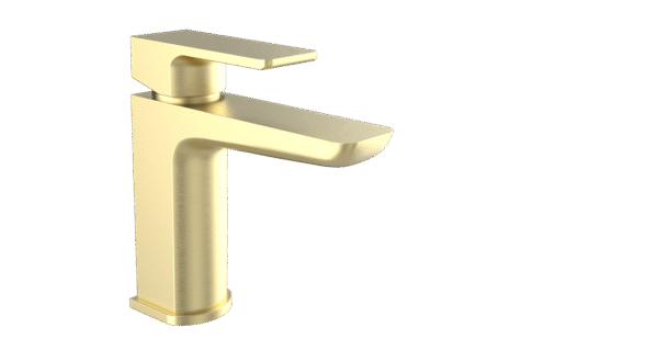 Kolt Mono Basin Mixer Brushed Brass_1
