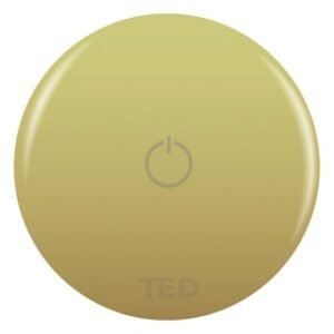 TED Togo Wireless Button in Brushed Brass