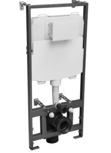Tavistock WC Frame for Wall Hung WC Front Operated 1170mm - 3/6 Litre