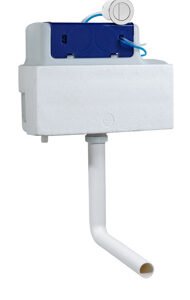 Tavistock Comfort Height Concealed Cistern - White