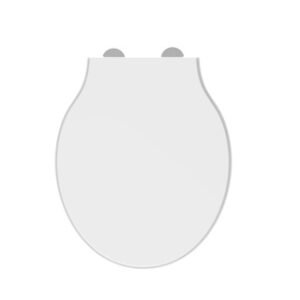 Tavistock Marston Slim Soft Close Seat Secure Fix - White
