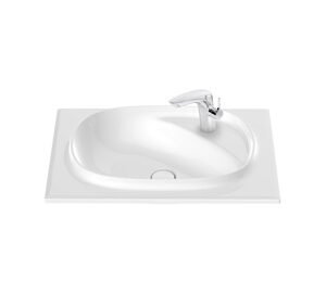 Roca Beyond Wall Hung/Vanity Basin 610 x 505mm - Gloss White**