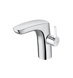Roca Insignia Smooth Body Basin Mixer - Chrome