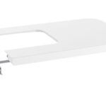 Roca Inspira Square Soft Close Bidet Lid - White