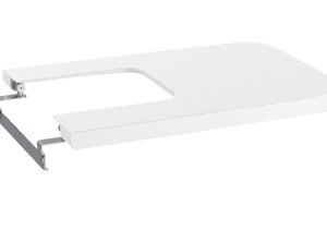Roca Inspira Square Soft Close Bidet Lid - White