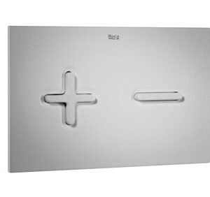 Roca PL6 Dual Flush Plate - Grey Lacquer**