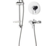 Aqualisa AQ Concealed/Exposed Concentric Valve for LP/HP use - Chrome