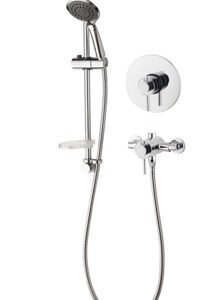 Aqualisa AQ Concealed/Exposed Concentric Valve for LP/HP use - Chrome