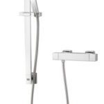 Aqualisa AQ Square Bar Valve with Cool Touch for LP/HP use - Chrome