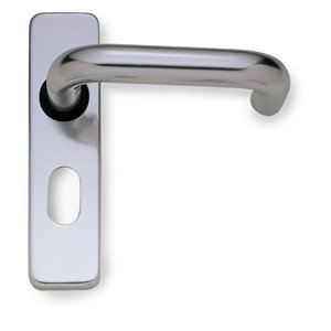 N&C CONTRACTOR LEVER LOCK SET OVAL PAA