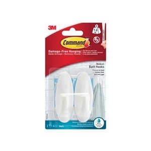 3M COMMAND HOOKS WHITE