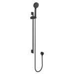 Britton Hoxton Shower Set with Outlet Elbow - Matt Black**