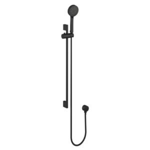 Britton Hoxton Shower Set with Outlet Elbow - Matt Black**