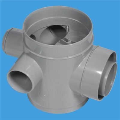 MD100 McAlpine Universal Trapped Floor Gully 3 outlet