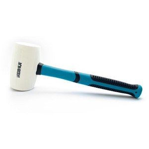 BIHUI WHITE RUBBER MALLET 24OZ  (BU-RMW024)