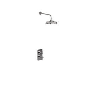 Burlington Riviera Single Outlet Concealed Valve - Chrome