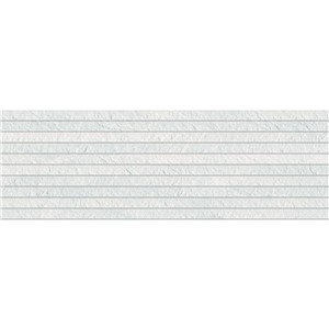 NB16061 FUTURE STONE WHITE OVERLAP DECOR 300X900