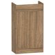 Sora 500 FS Cloakroom Vanity Unit - Sienna Oak