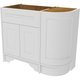 3 Door Curved Vanity Unit - Right Hand Curve