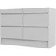 1200 Four Drawer Floor Standing Vanity Unit