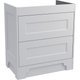 Chelworth 800 FS Vanity Unit 2 Drawer - Contour White Aspen