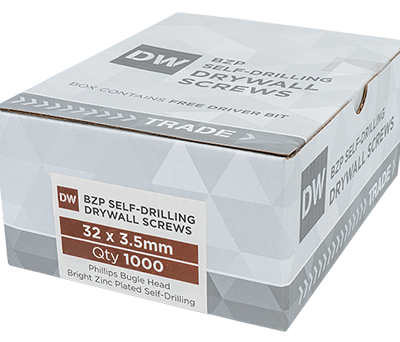 BZP Self Drilling Drywall Screws