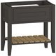 Charlbury One Drawer FS Vanity Unit with Shelf 795 - Slate
