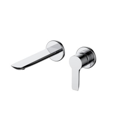 Vido Wall Mounted Basin Mixer – Chrome