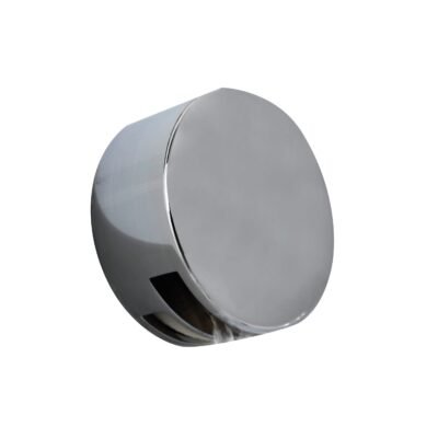 Cascade Round Bath Filler – Chrome