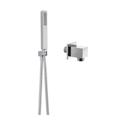 Square Hand Shower Set – Chrome