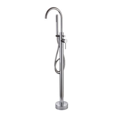 Mineral Freestanding Bath Shower Mixer – Chrome