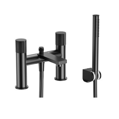 Azar Bath Shower Mixer – Matt Black