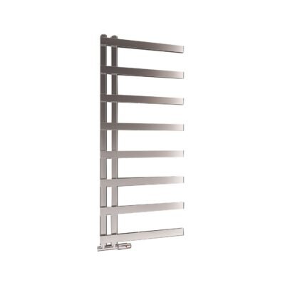 Aria Designer Towel Rail W500 H1150 – Chrome