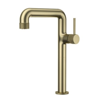 Desio Tall Mixer – Brushed Brass