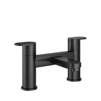 SMART 2-hole deck mounted bath filler – Matt Black
