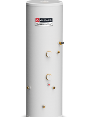 Gledhill Stainless Platinum 210L Indirect Unvented Cylinder - PLTIN210
