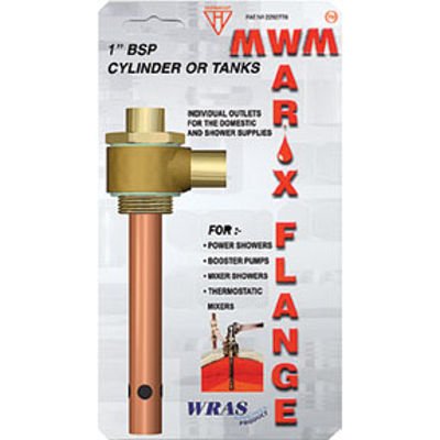 WARIX FLANGE 1" BSP 22MM