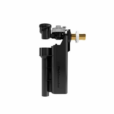 FLUIDMASTER AIR GAP COMPLIANT FILL VALVE, HEIGHT ADJUSTABLE, SIDE ENTRY 1/2 INCH, BRASS SHANK