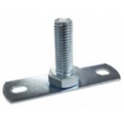 M10 MALE BACKPLATE FOR RUBBER LINED CLIPS